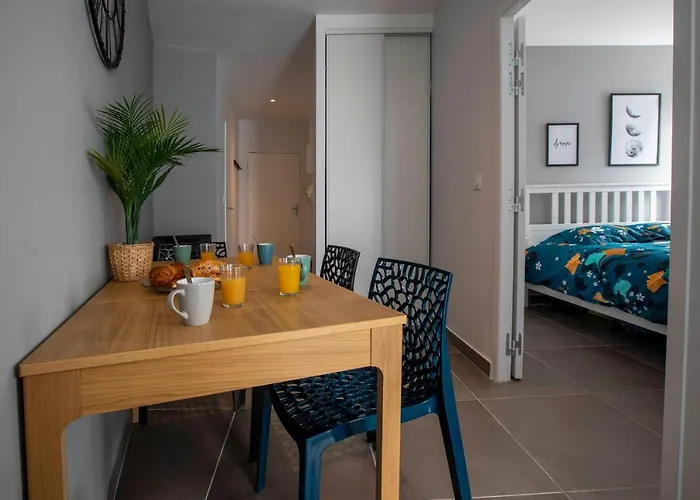 Loc Trotteur Le Graphite T2 Grand Confort Terrasse Lejlighed